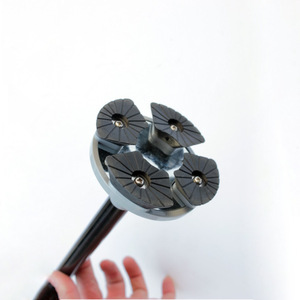 Aluminum Alloy Telescopic Walking Stick With <b>Light</b> Rubber Tip Adjustable For Elderly Support - Product Image 2