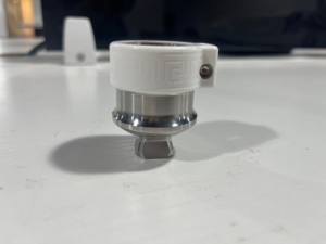 Vierkante kegelvormige klem voor buisverbindingen met piramidevormige roestvrijstalen onderste ledematenaccessoires voor buisprotheses - Product Image 6