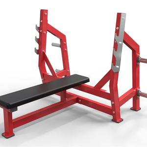 Olymp Flat Bench Press Entrenamiento Gimnasio Banco de pesas Press Gimnasio comercial Equipo de <span class=keywords><strong>fitness</strong></span> Deportes de peso Banco plano de lujo - Product Image 1