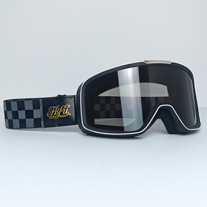 ヴィンテージオートバイゴーグル男性用スパンデックス/コットン素材 PC フレーム屋外ライディング防風風防インスピレーションハーレー FBFU - Product Image 2