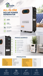 Generatore di Energia <span class=keywords><strong>Solare</strong></span> Tutto-in-Uno 2000W 4kWh |   Stazione di Alimentazione Portatile LiFePO4 con <span class=keywords><strong>Ricarica</strong></span> <span class=keywords><strong>Solare</strong></span> Rapida e Funzione UPS per Casa - Product Image 5