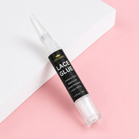 Fournisseur en gros de colle pour perruques en dentelle, adhésif transparent imperméable à séchage rapide pour salon