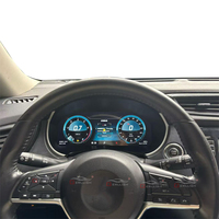 Écran LCD de tableau de bord de voiture de 12,3 pouces pour Nissan Qashqai X-trail 2014-2017, compteur de vitesse numérique automatique, compteur de kilométrage