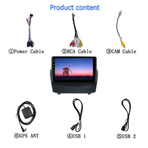 2 Din unità di testa 9 pollici Android 13 autoradio Touch Screen Stereo GPS di navigazione autoradio lettore <span class=keywords><strong>DVD</strong></span> per <span class=keywords><strong>Ford</strong></span> Fiesta 2009-2014 - Product Image 4