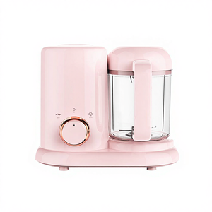 AMT 婴儿食品加工机 USB 插头 电池供电 不锈钢蒸煮搅拌一体式多功能搅拌机 0.19L - Product Image 1