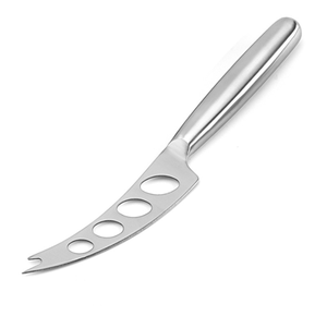 DFC0328 Cuchillo para queso Cuchillo dentado con múltiples orificios Hoja ancha para queso Con mangos huecos, ligero y duradero Antióxido - Product Image 4