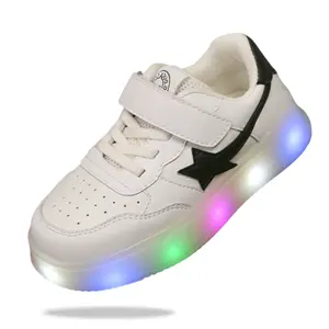 G. DUCK COOL Fashion Customized Children's Shoes Designer Boys And Girls Outdoor Breathable Sports Shoes Light Up Kid Shoes