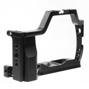 Cage stabilisatrice vidéo pour appareil photo CNC pour <span class=keywords><strong>Canon</strong></span> EOS <span class=keywords><strong>M50</strong></span>/M5/<span class=keywords><strong>M50</strong></span> Mark II, étui de protection avec support de sabot froid, accessoires plein format - Product Image 3