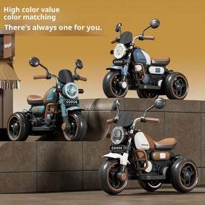 Motocicleta Eléctrica de <span class=keywords><strong>3</strong></span> Ruedas para Niños, Auto de Juguete - Product Image 2