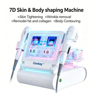 Professional OEM ODM 2 Handle Face Lift Skin Rejuvenation Body Slimming Anti Wrinkle 7D Smas Skin Lifting <b>Machine</b> - Product Image 1