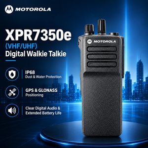 Radio Bidireccional Motorola Walkie Talkie XPR7350E Profesional con Audio Inteligente, GPS, Resistencia al Agua IP68, UHF VHF de Largo Alcance - Product Image 1