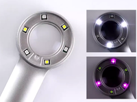 60X Rechargeable LED Handheld Magnifier for Jewellery Appraisal, Coin and Stamp Inspection.
