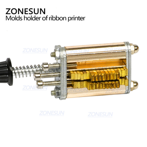 ZONESUN Mould Holder of <b>Ribbon</b> <b>Printer</b> DY8 HP241B Coding Device Stamping <b>Printer</b> Heat Block of <b>Printer</b> Letter Die Cave - Product Image 6
