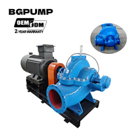 Pompe à eau claire à haut débit, pompe centrifuge horizontale pour l'arrosage et l'irrigation agricoles