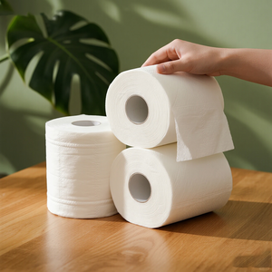 <span class=keywords><strong>Papier</strong></span> <span class=keywords><strong>toilette</strong></span> jetable en <span class=keywords><strong>rouleau</strong></span> jumbo, ultra absorbant, doux, en pâte de bois vierge, pour usage domestique et hôtelier au Moyen-Orient - Product Image 6