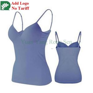 Camisola sutiã das mulheres por atacado com peito almofadas colete de uma peça sem Underwire - Product Image 1