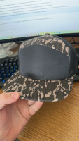 Chapeau de camionneur personnalisé 168 Camouflage 7 panneaux Camo Mesh Back Snapback Caps Réglable Ri 168 Casquette brodée à bord plat pour la chasse
