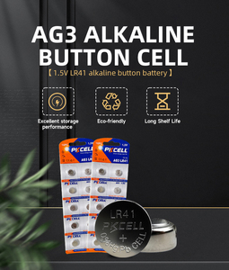 Bateria para relógio digital com ponteiro <span class=keywords><strong>laser</strong></span> termômetro, 1.5v AG3 LR736 L736F, bateria de botão para lanterna, LR41 - Product Image 6