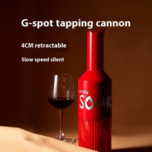 Giocattolo di masturbazione femminile adulto vibrante inserimento del pene artificiale retrattile automatico - Product Image 1