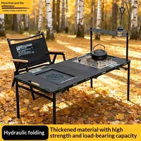 Table de camping pliable, table de pique-nique portable pour les voyages en camping-car, le camping en voiture, les événements en plein air, les escapades de fin de semaine, les repas en plein air