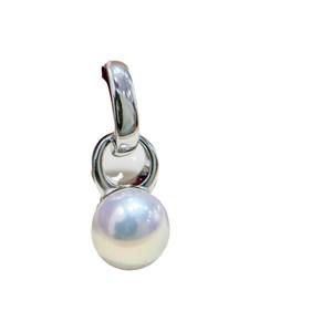 Bijoux en argent S925 à faire soi-même, boucles d'oreilles avec perles plates de 10 à 12 mm, plateau vide et clous d'oreille, accessoires de mode plaqués, taille artisanale 22177 - Product Image 5