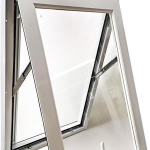 Fenêtres à auvent de conception française moderne, marque de premier plan, rupture de pont <span class=keywords><strong>thermique</strong></span>, aluminium à <span class=keywords><strong>double</strong></span> <span class=keywords><strong>vitrage</strong></span>, moustiquaire en acier inoxydable, volet à lamelles - Product Image 4