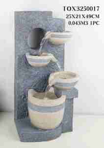 Fontana di acqua esterna in stile classico con vasi in resina azionati a batteria <span class=keywords><strong>da</strong></span> <span class=keywords><strong>giardino</strong></span> fontane di acqua potabile a forma di funghi a prezzi accessibili - Product Image 4