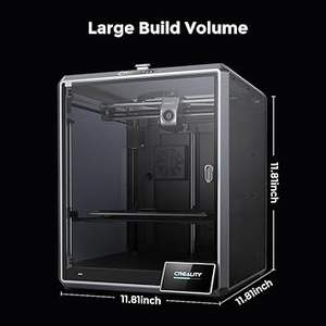 Impresora 3D Creality K1 Max con Velocidad de Impresión de hasta 600 mm/s, Máquina FDM Cerrada - Product Image 6