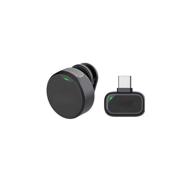 Magnetic Button Wireless Lavalier Microphone Smart Noise Reduction Live Streaming Mini Microphone