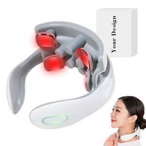 0728 Rechargeable Products 3d Shiatsu Neck Massager Ergonomic Pillow for Daily Use - Product Image 1