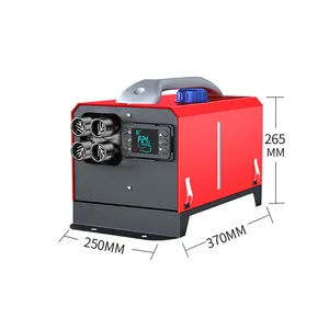 Factory Supply 220v Household Machine Digital Display Remote Control Double Control Diesel Air Heater 5kw