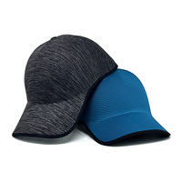 Gorra de Béisbol de Poliéster Moldeado de una Pieza, Unisex, Sólida, sin Costuras, Ajustable, de Secado Rápido y Transpirable, Gorras de Béisbol al por Mayor