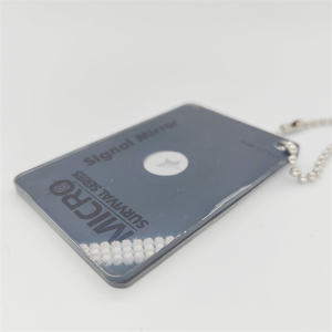 Espejo de señal de emergencia de supervivencia multifuncional para exteriores con Reflector de lente de espejo de Flash compacto para senderismo <span class=keywords><strong>Camping</strong></span> <span class=keywords><strong>B</strong></span> - Product Image 2
