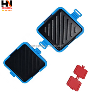 Mini gaufrier électrique portable, plaques antiadhésives, thermostat réglable, extérieur froid au toucher, prise en charge multilingue, usage domestique - Product Image 2