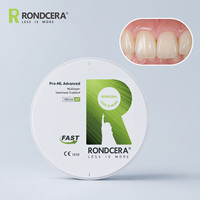 Rondcera Pro-ML – Bloc de zircone multicouche avancé A2 pour ponts dentaires à 4 unités – Matériau de laboratoire dentaire – OEM/ODM disponible