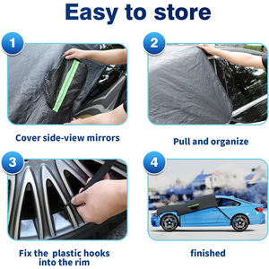 Couverture de neige de <span class=keywords><strong>voiture</strong></span> couverture de pare-brise avant <span class=keywords><strong>anti</strong></span>-gel et <span class=keywords><strong>anti</strong></span>-gel pare-brise d'hiver <span class=keywords><strong>voiture</strong></span> soleil pare-brise Protection parapluie - Product Image 3