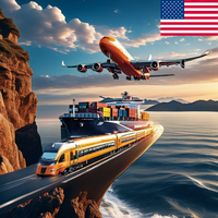 Service de logistique internationale multimodale Chine AE Emirates Maritime Express LCL+Express avec assurance