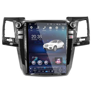 Radio Android para Tesla Hilux REPRODUCTOR DE DVD automotriz para Toyota SW4 Revo coche GPS Navi Radio para Fortuner 2008 - 2015 12,1 pulgadas - Product Image 1