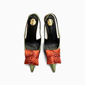 Tacchi a spillo da donna con punta a punta in raso rosa, personalizzabili OEM ODM, con logo personalizzato, MOQ basso, all'ingrosso per abiti da sera - Product Image 5
