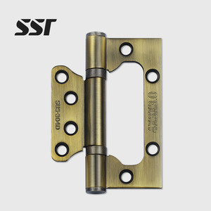 Bisagra Moderna de Acero Inoxidable para Puertas de Dormitorio, Cocina, Baño, Entrada y Exteriores, con Rodamiento Plano, Apertura de 180 Grados, Fácil Instalación, 3mm - Product Image 1