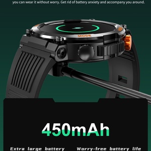 Smart Watch IP67 Waterproof Fitness Tracker 1.46 Full Screen Touch Heart Rate Sleep Monitor Bluetooth-Compatible Call - Product Image 6