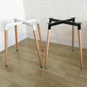 طاولة خشبية للاستبدال بقاعدة أثاث متينة من الشركة المصنعة ، قاعدة طاولة خشبية لمكتب مكتب - Product Image 3