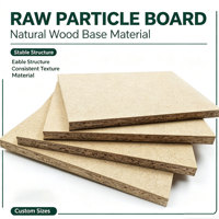 Panneaux stratifiés en mélamine hydrofuges en gros, panneaux de particules structurels de qualité E0/E1 pour panneaux et planches muraux