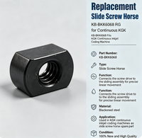 Pièce de rechange CIJ KB-BKK6068 Vis coulissante pour machine de codage à jet d'encre continu KGK