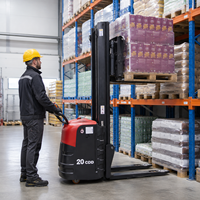 Transpalette Électrique Portable Robuste Alimenté par Courant Alternatif, Certifié CE ISO, Batterie Lithium-Ion, Vente Directe Usine pour Usage Commercial