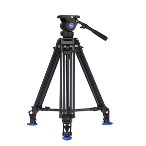 Kit de Trípode Profesional de Aluminio <span class=keywords><strong>BENRO</strong></span> BV8 con Cabezal Fluido Flexible para Cámara de <span class=keywords><strong>Video</strong></span> y Fotografía - Product Image 1