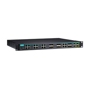 Moxa Ics G7828A 8Gsfp 4Xg Hv Hv T Rackmount <b>Ethernet</b> <b>Switch</b> - Product Image 1