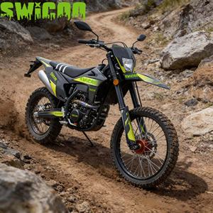 SWICOO Moto tout-terrain 125CC monoplace de haute qualité à prix raisonnable, homologuée CEE, adaptée pour l'intérieur et l'extérieur - Product Image 4