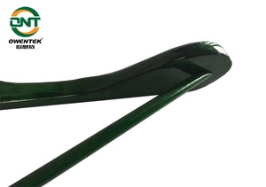 OWENTEK Cintres en bois avec logo personnalisé pour vêtements et pantalons Cintres en bois de luxe à épaules larges pour magasin de vêtements de marque - Product Image 6