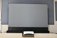 Écran de projection motorisé au sol de 120 pouces en cristal PET CBSP, écran de projection laser TV UST ALR pour home cinéma